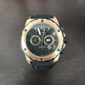 Bulova Rose Gold Marine star Watch